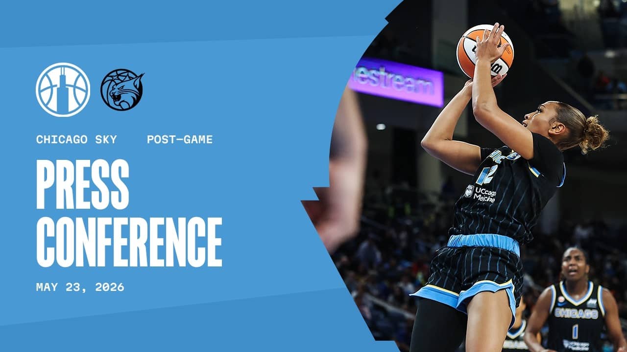Postgame Press Conference | Sky vs Lynx | May 23, 2026