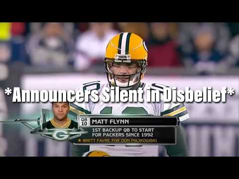 Explaining The Greatest Back Up QB Game In NFL History