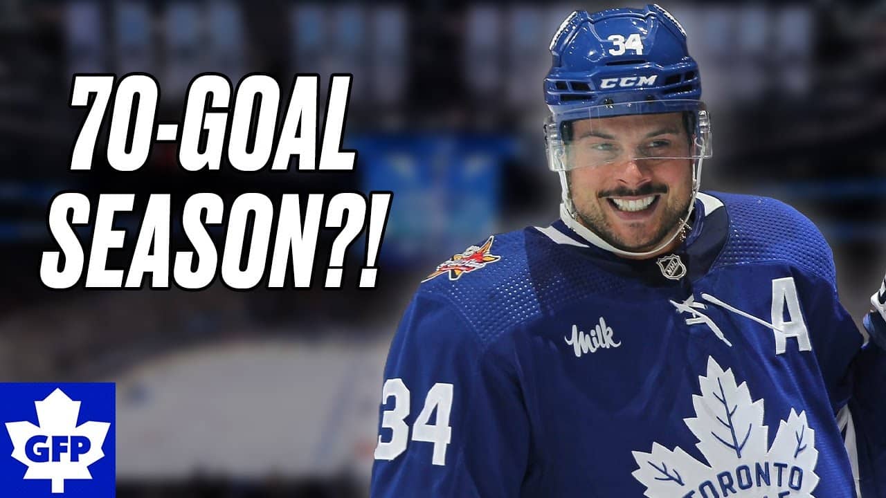 Is Auston Matthews Going To Score 70 Goals This Season? | GFP Episode 127