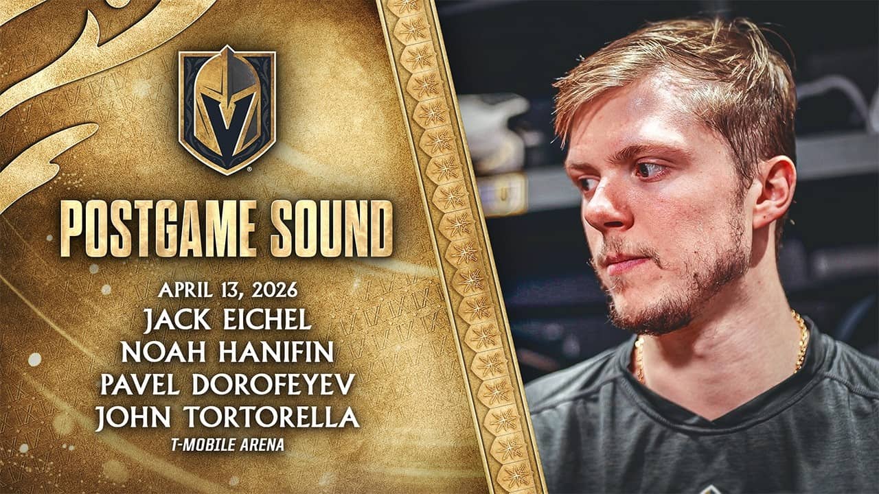 🎥 POSTGAME SOUND: Eichel, Hanifin, Dorofeyev & Tortorella