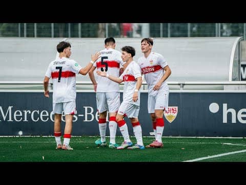 Highlights: VfB U19 - FC Augsburg (DFB-Pokal der Junioren)