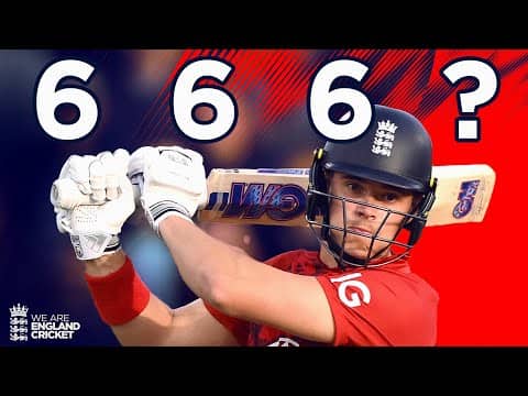 6️⃣6️⃣6️⃣ | Bethell Hits BIG Sixes in a Row | England vs West Indies