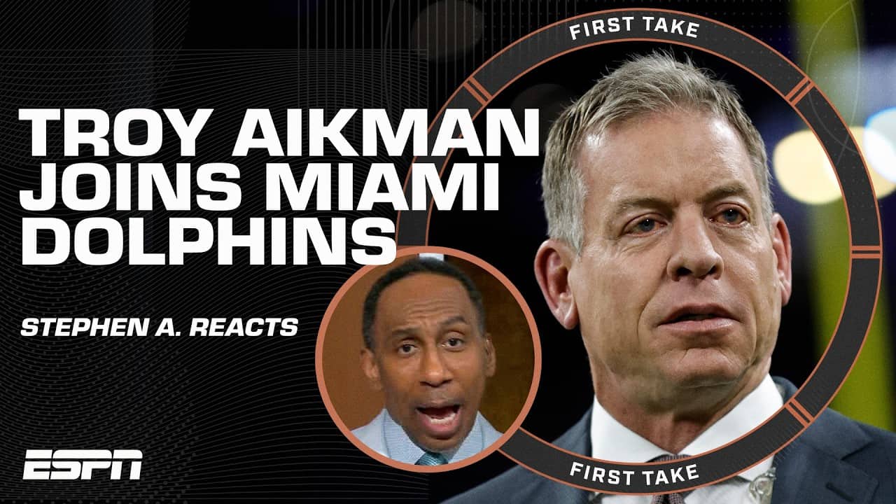 Stephen A. on Jerry Jones for not offering Troy Aikman a role: HE’S ONE OF YOUR OWN! | First Take