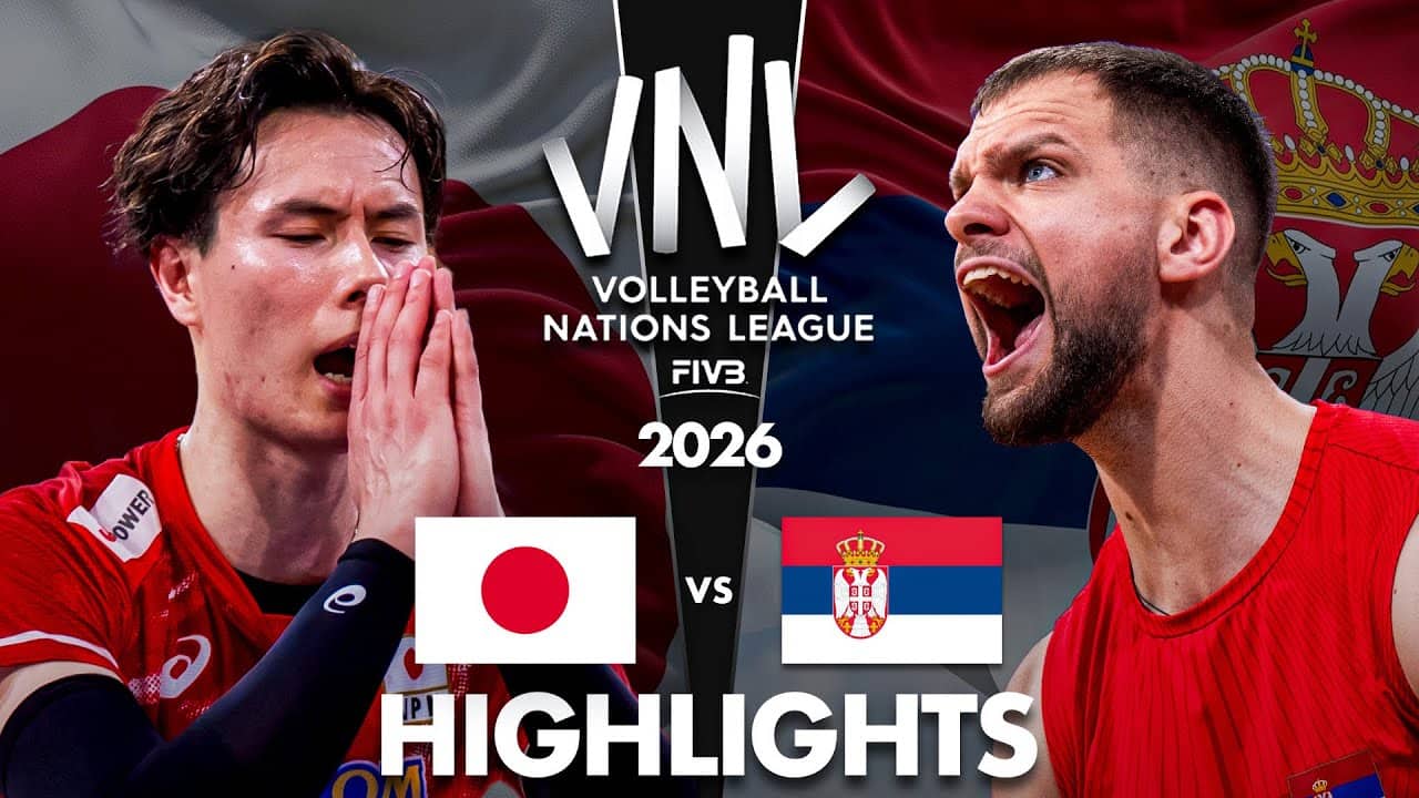 Japan 🇯🇵 vs Serbia 🇷🇸 | Highlights | Men's VNL 2026