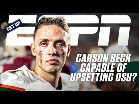 BIGGEST QUESTIONS for CFP Round 1 😤 Kalen DeBoer, Carson Beck + Texas Tech's roster | Get Up