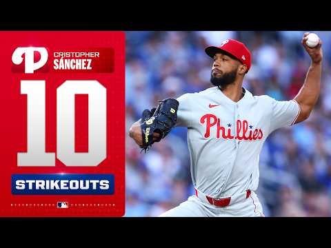 Most dominant pitcher in MLB?! Cristopher Sánchez strikes out 10+ batters for 4th time in 2026 🔥