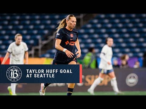 Bay FC Goal by Taylor Huff against Seattle Reign FC