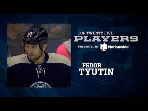 Over 500 GAMES IN THE UNION BLUE! 💥 Fedor Tyutin Earns a Spot in Our Top 25 Players List!