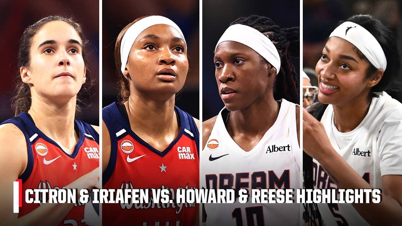 Sonia Citron & Kiki Iriafen vs. Angel Reese & Rhyne Howard HIGHLIGHTS 🍿 | WNBA on ESPN