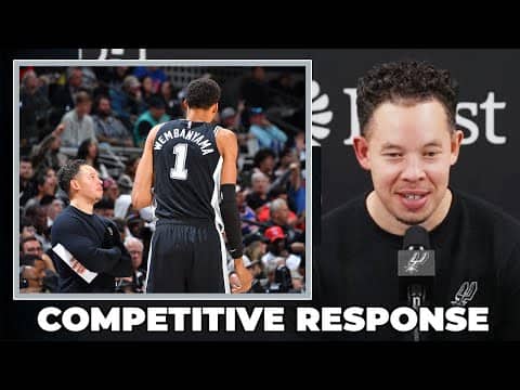 Mitch Johnson on Spurs Competitive Response in Bounce Back Win