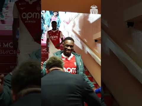 Sébastien Pocognoli et ses joueurs ❤ - AS MONACO