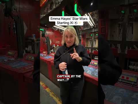 Who’s ready to watch Emma Hayes coach this Star Wars team?! ✨⚽️