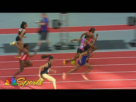 Danielle Williams wins women's 60m hurdles at Indoor Grand Prix in Boston | NBC Sports