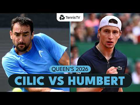 Marin Cilic vs Ugo Humbert Match Highlights | Queen's 2026