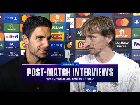 Players & Managers of Real Madrid, Arsenal, Milan And More React After UCL Matchday 3 | CBS Sports