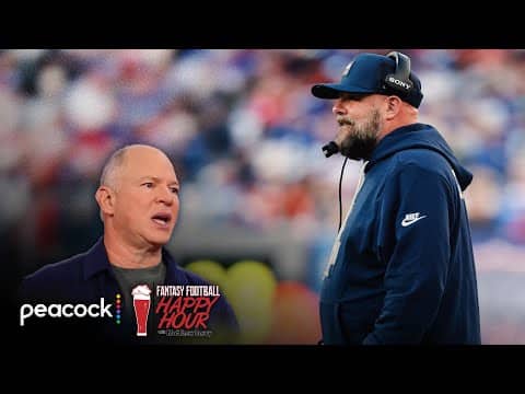 New York Giants fire head coach Brian Daboll | Fantasy Football Happy Hour | NFL on NBC
