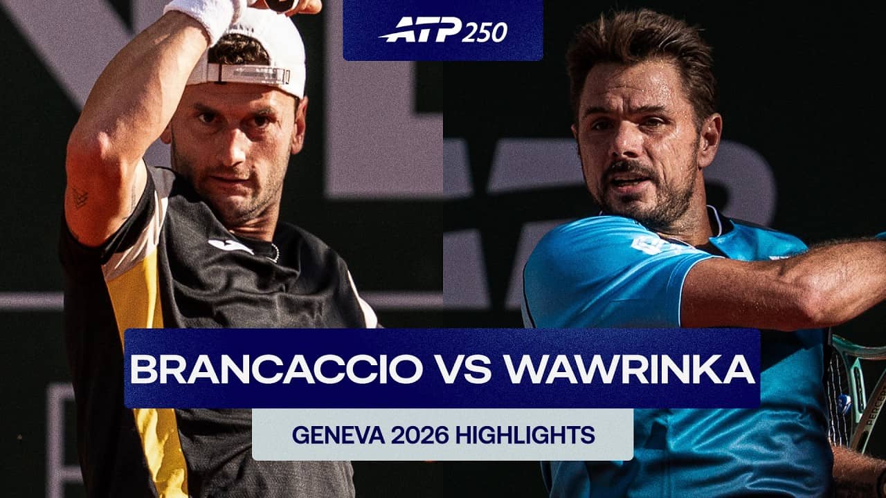 Raul Brancaccio vs Stan Wawrinka Highlights | Geneva 2026 Round 1