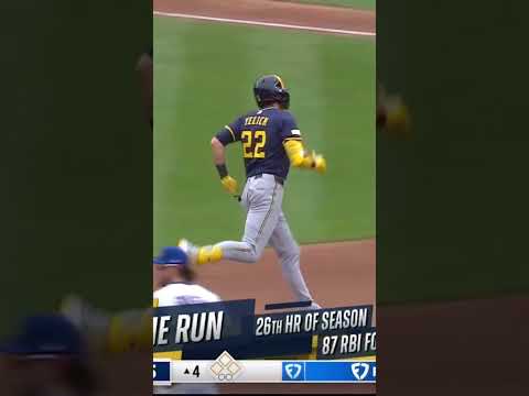Christian Yelich CRUSHES one off the scoreboard at Wrigley!