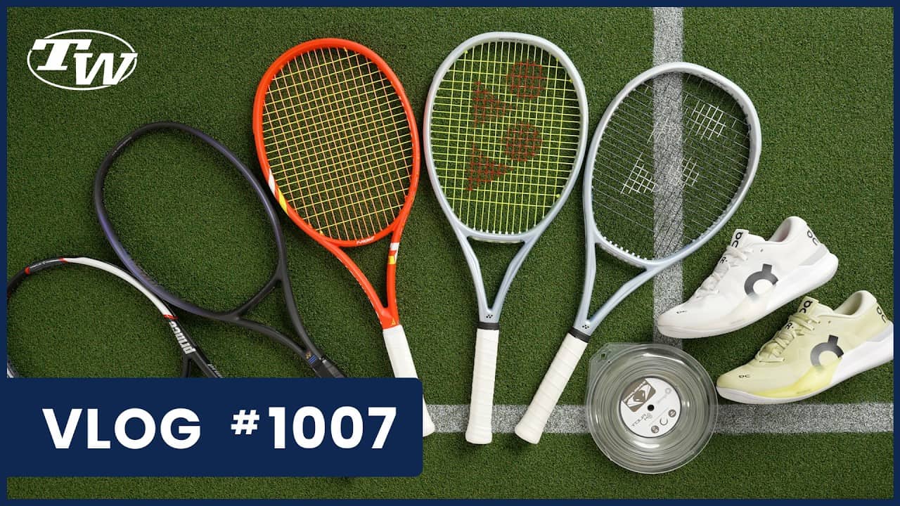New Yonex Muse Racquets, Roger Pro 3 Tennis Shoes & Vintage Finds 👀 - VLOG 1007