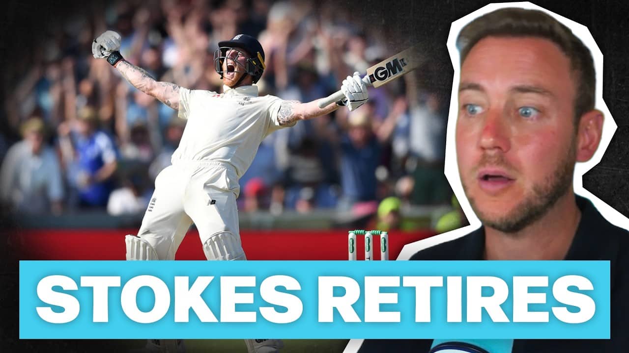 Ben Stokes RETIRES 😱 Stuart Broad Reacts!