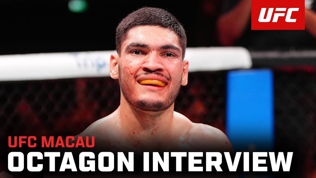 Jose Souza Octagon Interview | UFC Macau