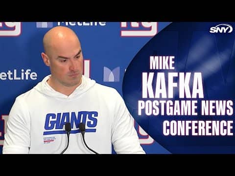 Mike Kafka on Jaxson Dart's struggles in loss to Vikings