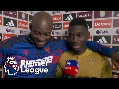 Jean-Philippe Mateta, Ismaila Sarr praise Marc Guehi after Palace win | Premier League | NBC Sports