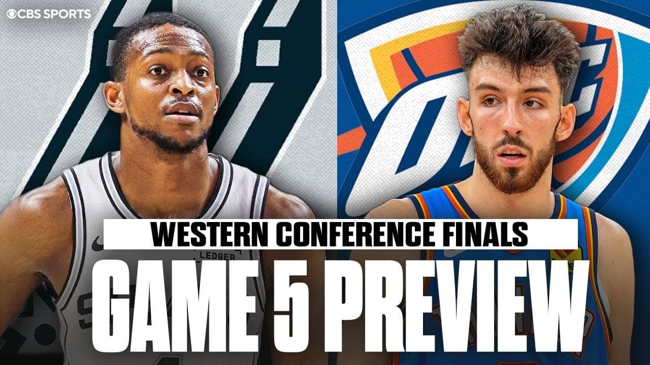 Western Conference Finals Game 5 Preview: Spurs vs. Thunder | Predictions & Picks to Win ✅