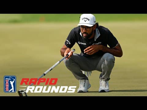 Every Shot from Akshay Bhatia’s 66 | Round 2 at 3M Open | Rapid Rounds