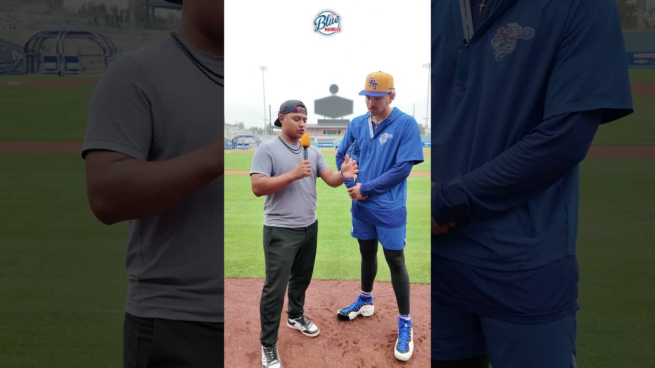 Isaac Ayon Media Day Interview With Pete Soto #dodgersprospects