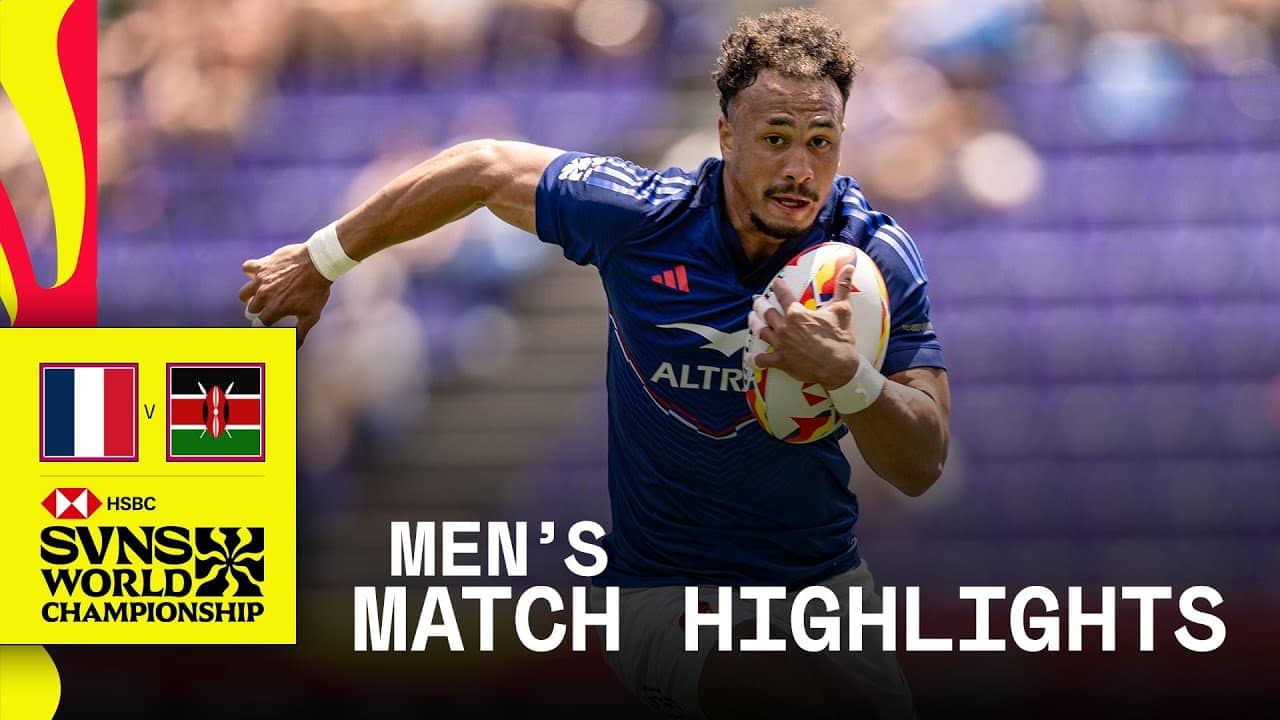 CRUCIAL battle for 7th ⚡️ | France v Kenya | HSBC SVNS Valladolid 2026 | Match Highlights