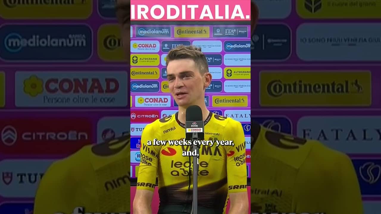 Sepp Kuss had all the motivation he needed on Stage 19 of the Giro with his family in attendance 🥺