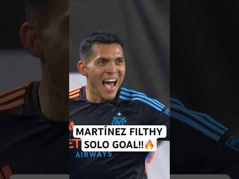 UNREAL SOLO EFFORT🤯 by Alonso Martínez for NYCFC!!