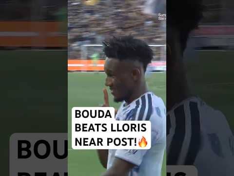 Bouda GOT THE FIRST GOAL😤 by Lloris!