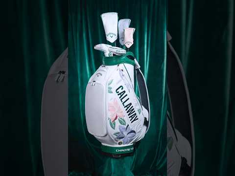 Major Season is HERE 🌺 Here's the official #TeamCallaway staff bag players will use in Augusta