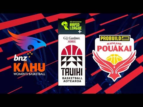 LIVE - Northern Kāhu v Mainland Pouākai | Tauihi Basketball Aotearoa 2025
