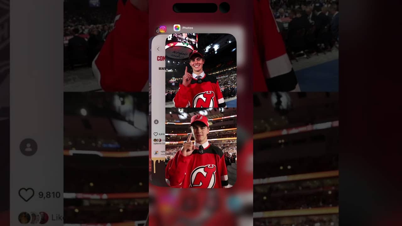 Consider this your Draft Week reminder. #shorts #njdevils #nhl #nhldraft #jackhughes #lukehughes