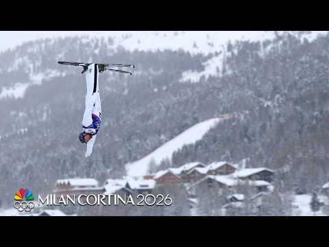 Chris Lillis, Derek Krueger advance to men's aerials final | Winter Olympics 2026 | NBC Sports
