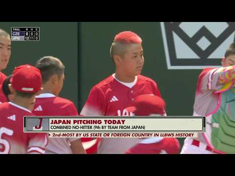 NO-HITTER ALERT 🚨 Czechia vs. Japan | Full Game Highlights | Little League Baseball World Series