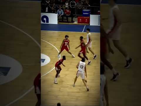 Channeling his inner Yao Ming 😤🔥 #FIBAWC