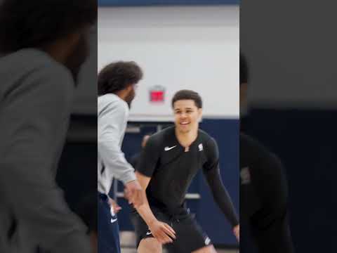 We've been in the gym 👀 #nba #basketball #washingtonwizards #sports