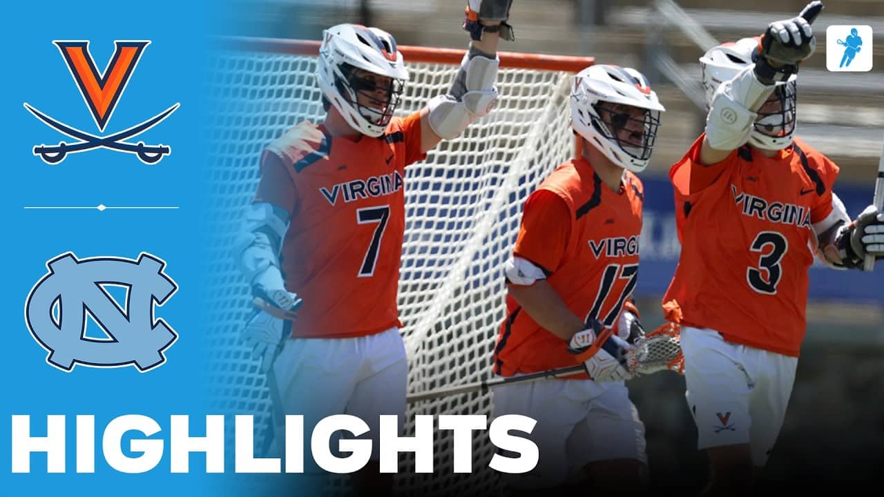 Virginia vs North Carolina | ACC Lacrosse Championship Final | Highlights - May 03, 2026