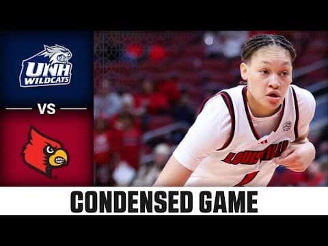New Hampshire vs. Louisville Condensed Game| 2025-26 ACC Women's Basketball