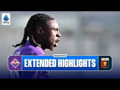 Fiorentina vs. Genoa: Extended Highlights | Serie A | CBS Sports Golazo