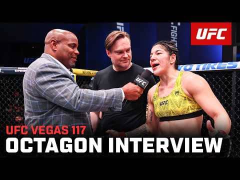 Ketlen Vieira Octagon Interview | UFC Vegas 117
