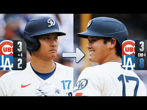 FULL 4th INNING: Dodgers bat around and score SIX RUNS vs. the Cubs! 😮‍💨 | MLB Highlights