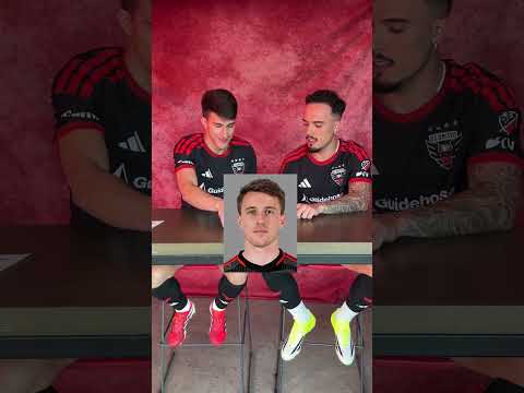 Great minds MUST think alike 🧠  #dcunited #mls #soccer #teammates #challenge