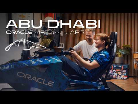 Tackling the Abu Dhabi GP Turns with an F1 Sim Racing Pro! | Oracle Virtual Laps