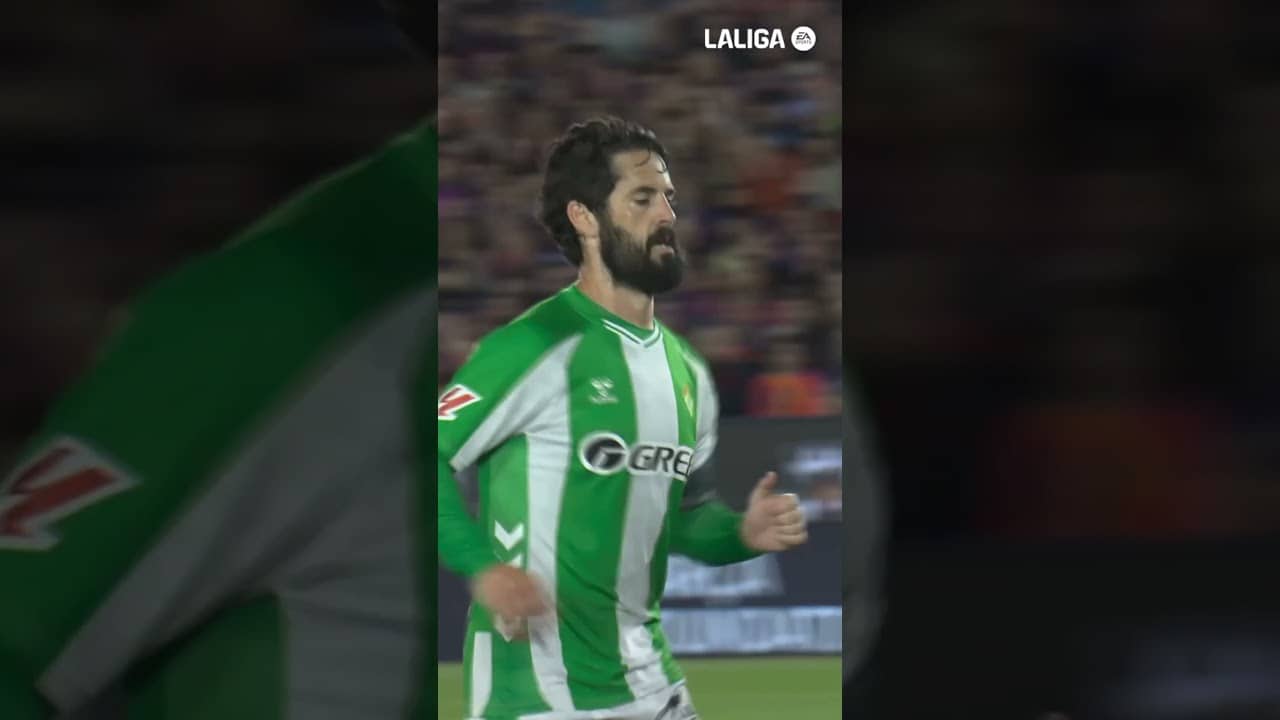 El reencuentro de Isco con el gol 🪄 #LaLigaHighlights