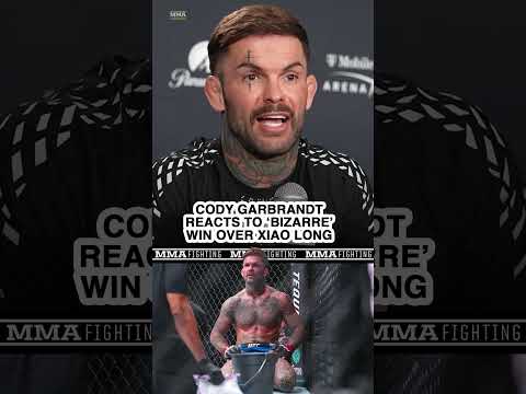 'I hate throwing up' - Cody Garbrandt REACTS to "bizarre" win over Xiao Long at #UFC326